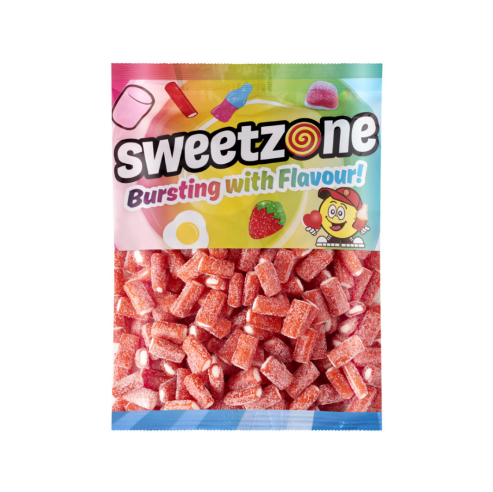 Sweetzone Fizzy Strawberry Pencils 1kg