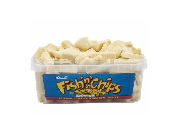 Hannah's Fish n Chips Tub 600g