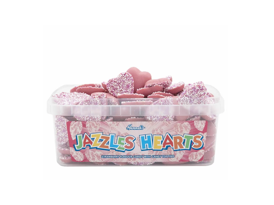 Hannah's Jazzles Hearts Tub 600g