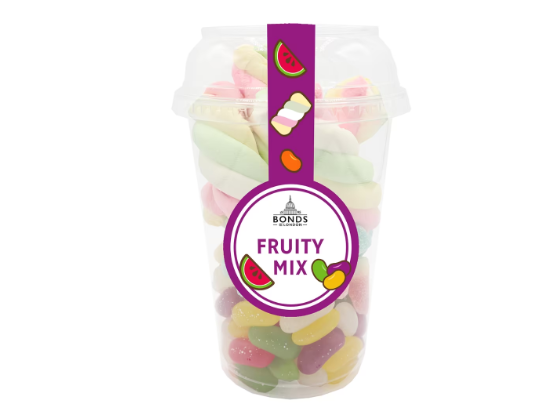 Bonds Fruity Mix Candy Cup 260g