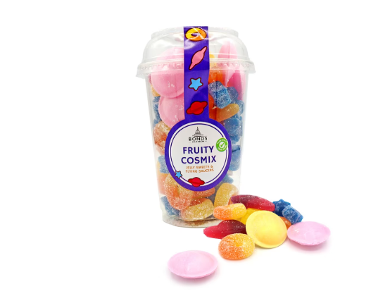Bonds Fruity Cosmix Candy Cup 290g