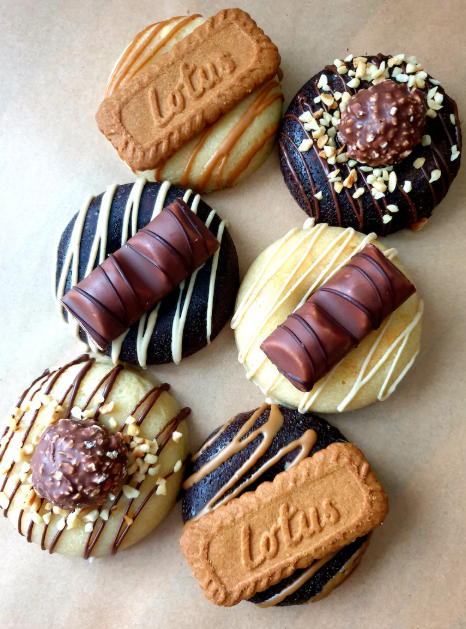 Blondie and Brownie Donuts