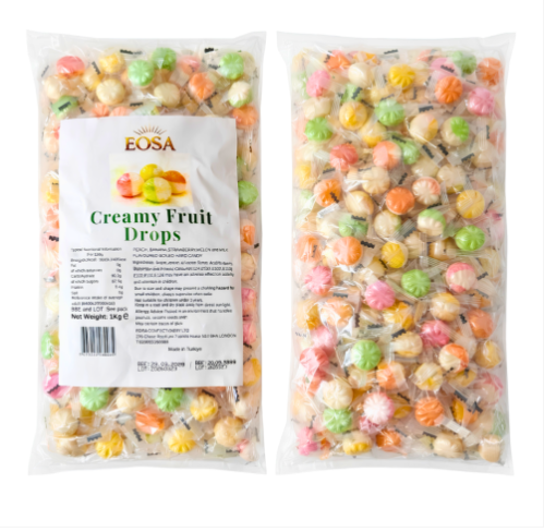 Hard Candy Creamy Fruit and Milk 1kg