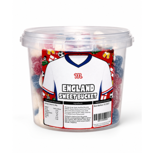 England Football Mix 1kg Bucket