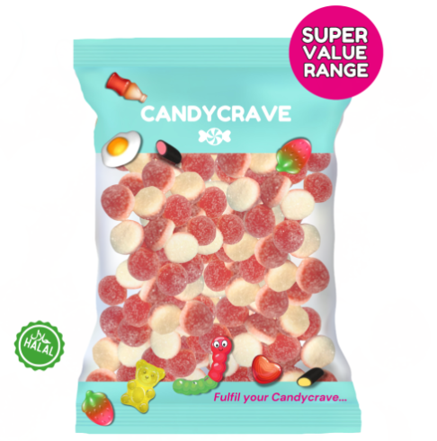 Candycrave Super Value Sugared Pon Pon 1kg
