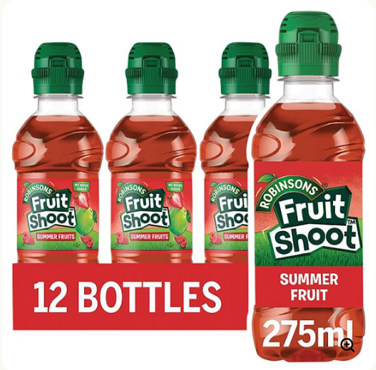 Fruit Shoot Summer Fruits Kids Juice Drink 12 x 275ml