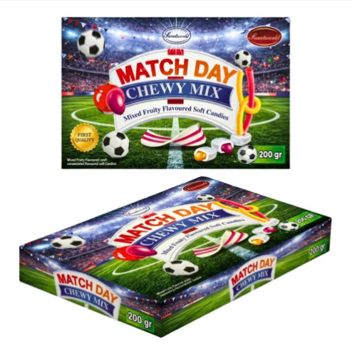 Sweetworld Match Day Chewy Mix Box 200g