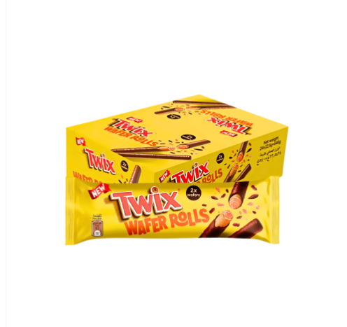 Twix Wafer Rolls 12x22.5g