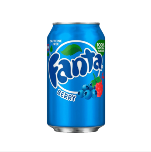 Fanta Berry Fizzy Drink Cans 12x355ml
