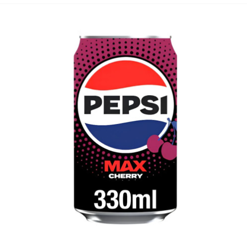 Pepsi Max Cherry Drink Cans 24x330ml