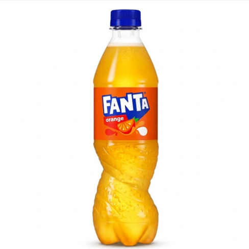 Fanta Orange Flavour Fizzy Drink 12x500ml