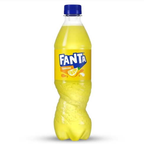 Fanta Lemon Flavour Fizzy Drink 12x500ml