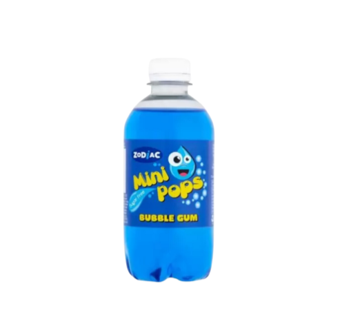 Zodiac Bubblegum Mini Pops Bottles 12x330ml