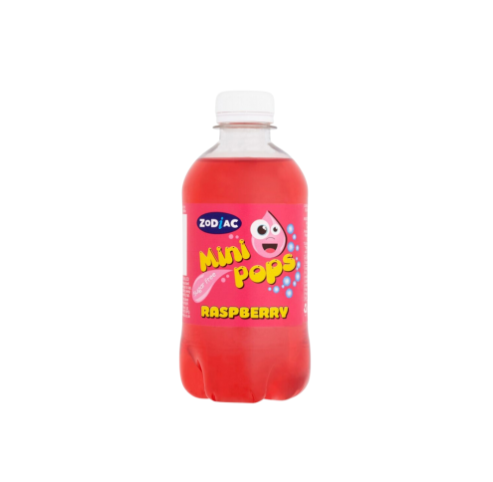 Zodiac Raspberry Mini Pops Bottles 12x330ml