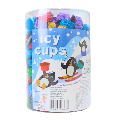 Monmore Icy Cups Drum 1kg 200 Count