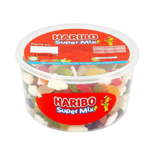 Haribo Supermix Tub 1kg