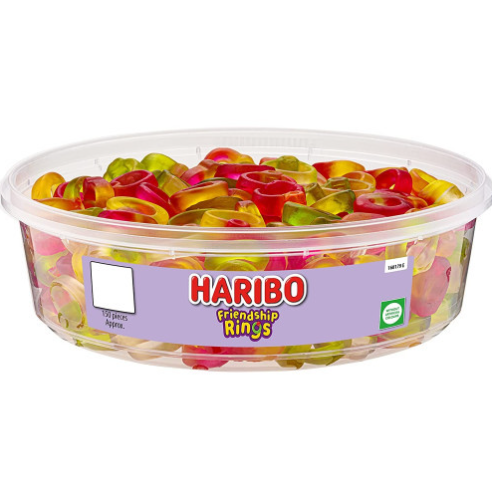 Haribo Friendship Rings 480g 150 Count
