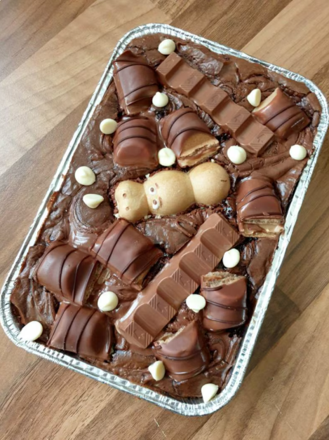 Kinder Overload Brownies