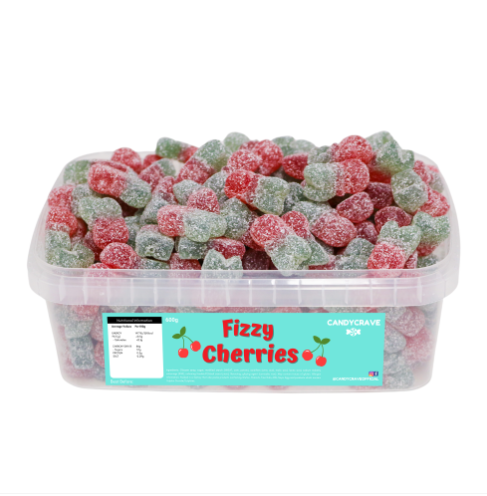 Candycrave Fizzy Cherries Tub