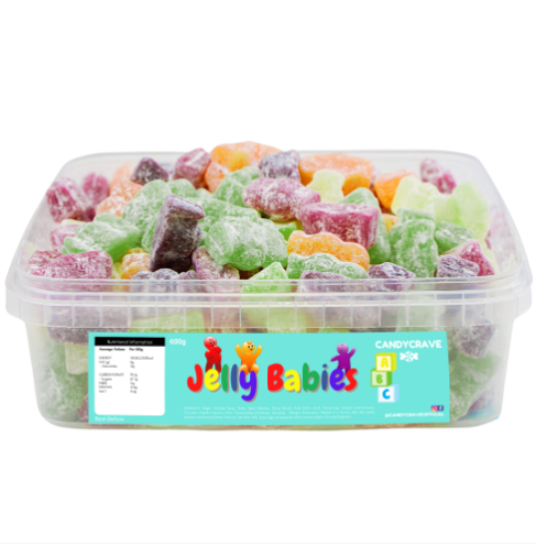 Candycrave jelly babies tub