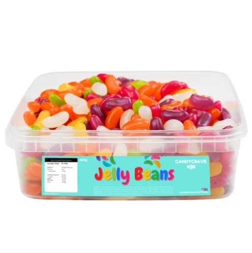 Candycrave jelly beans tub 600g