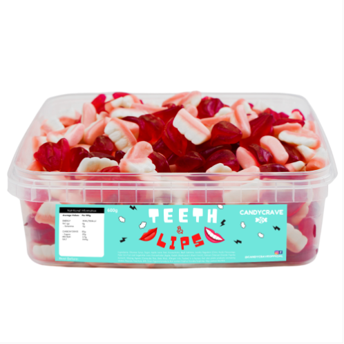 Candycrave teeth and lips tub 600g